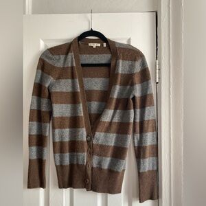 Vince cashmere striped cardigan, XS